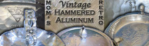 moms retro vintage hammered aluminum
